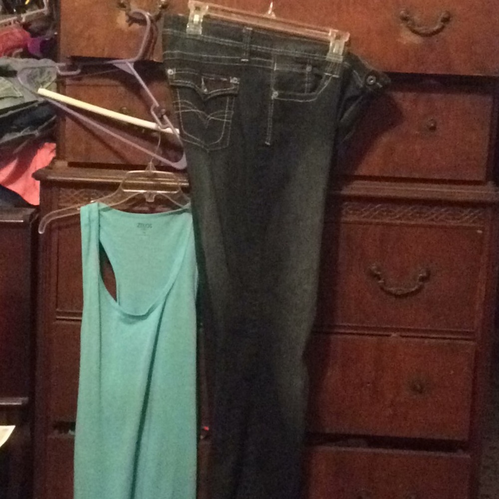 Angels Women Blue Jeans Size 14